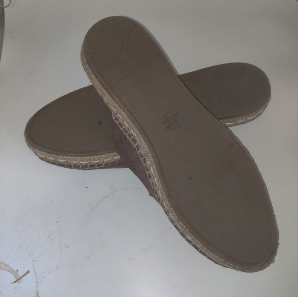 Prada Suede Mules sz 38.5 - Picture 7 of 9